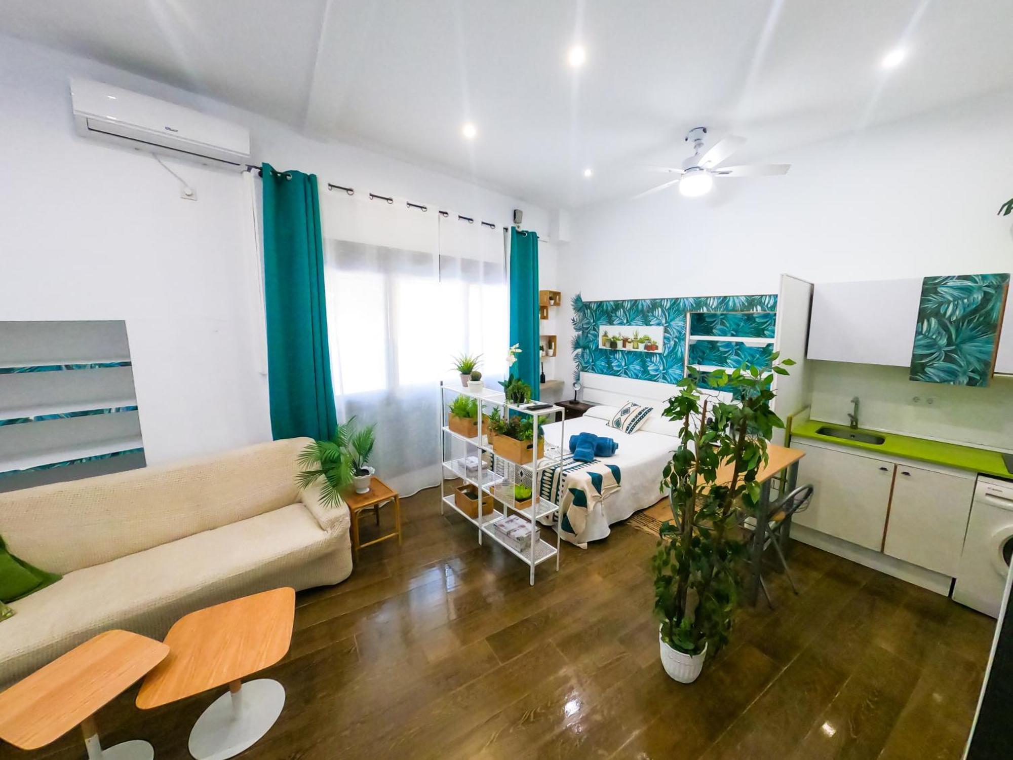 Alojamientos Puerta Palma Estudio Badajoz Exteriör bild