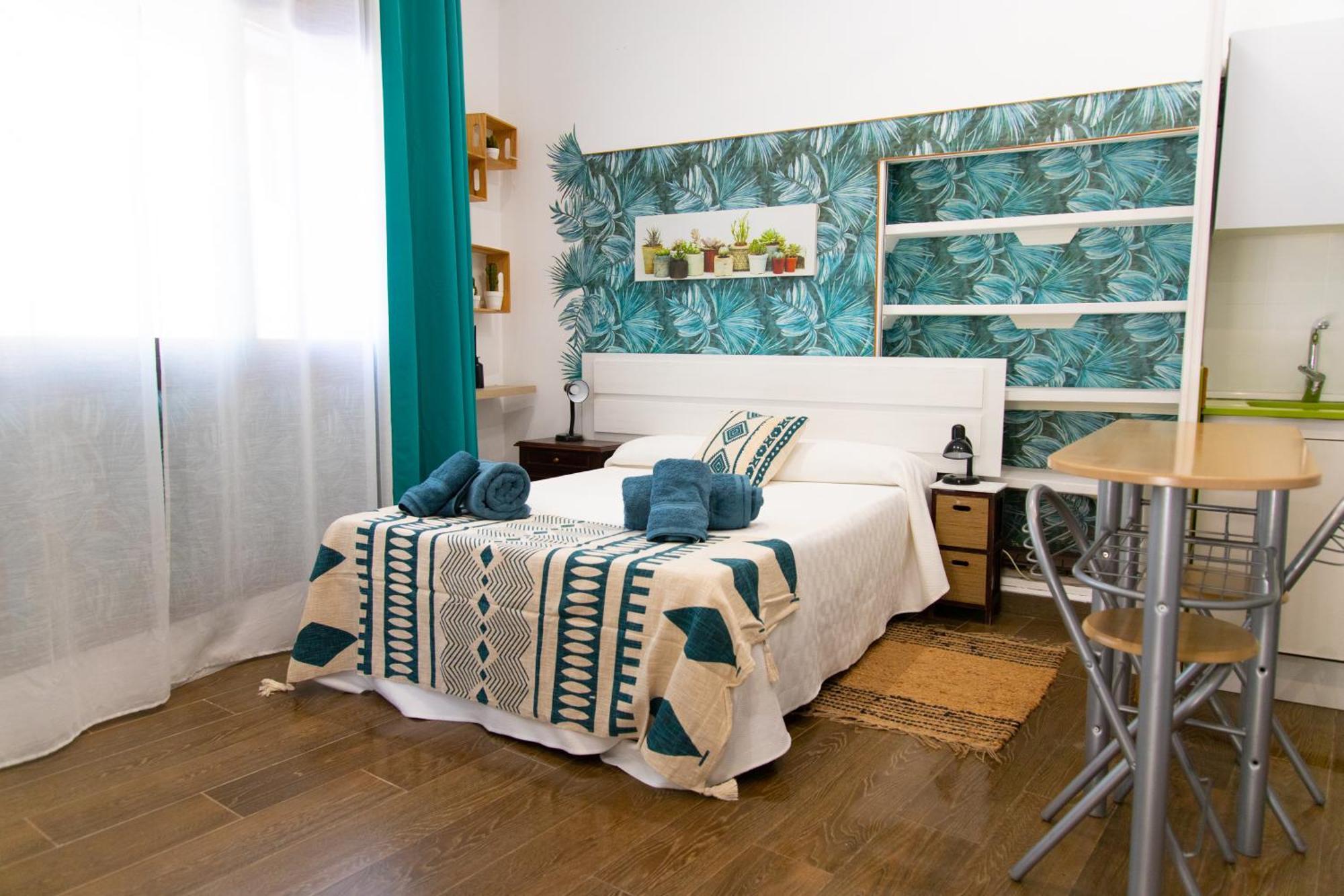 Alojamientos Puerta Palma Estudio Badajoz Exteriör bild